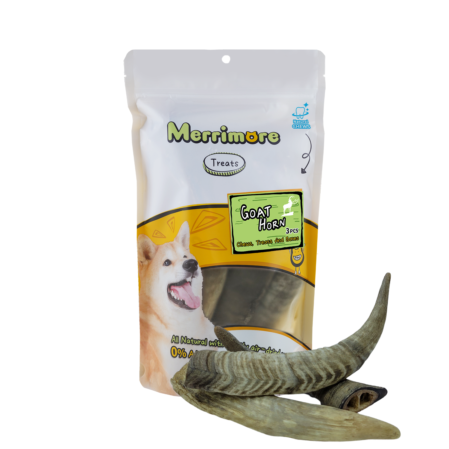 Natural Goat Horn 1